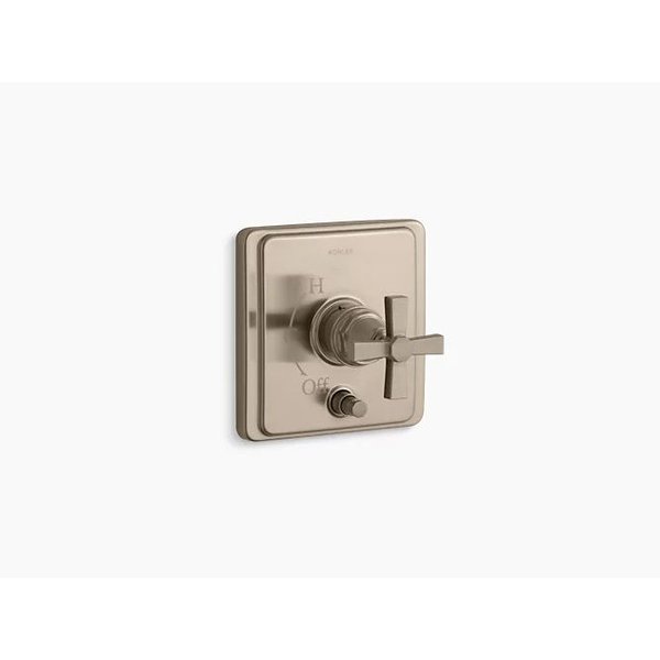 Kohler Pinstripe Pure, B&S Trim W/Div T98757-3A-BV